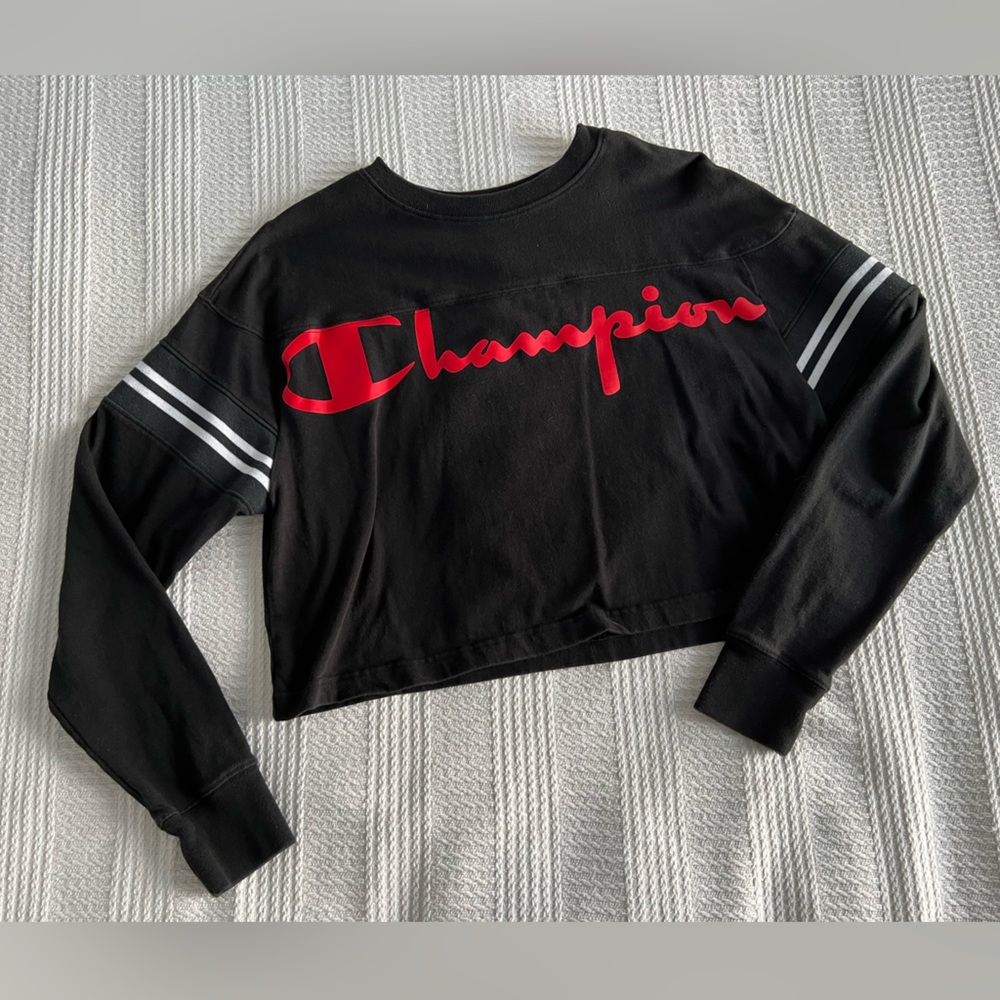 Champion Long Sleeve Slightly Cropped